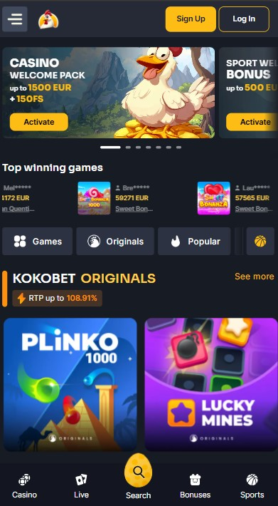 kokobet casino Gameplay